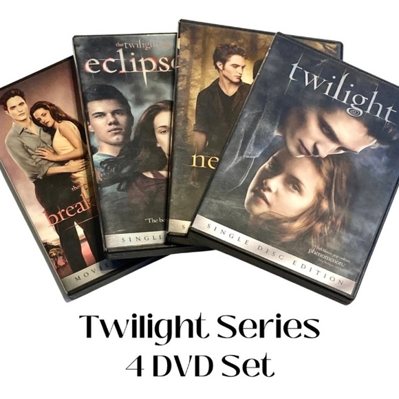 TWILIGHT SERIES First 4 DVDs No Damage - Picture 1 of 1